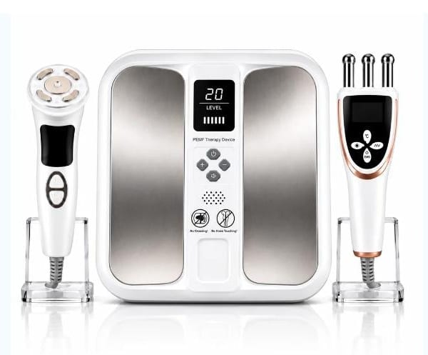 PulsePro PEMF therapy device with accessories